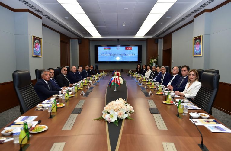 Baş prokuror Ankarada görüşlər keçirdi – FOTOLAR