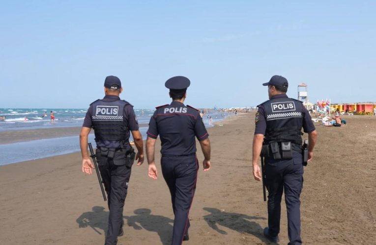 Xəzər sahilinə tullantı atan 55 nəfər cərimələndi