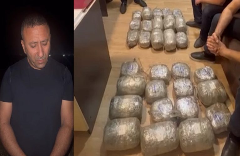 Qaçaqmalçılıq yolu ilə ölkəyə gətirilən 30 kq narkotik aşkarlandı