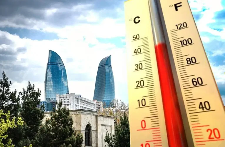 Bakıda 40, Naxçıvanda 41 dərəcə isti – FAKTİKİ HAVA