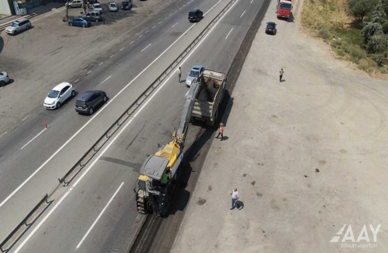 Bakı-Qazax yolu təmir olunur