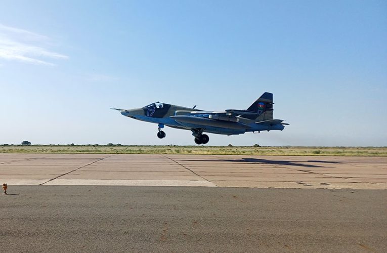 Hərbi təyyarələrimiz havaya qaldırıldı – VİDEO