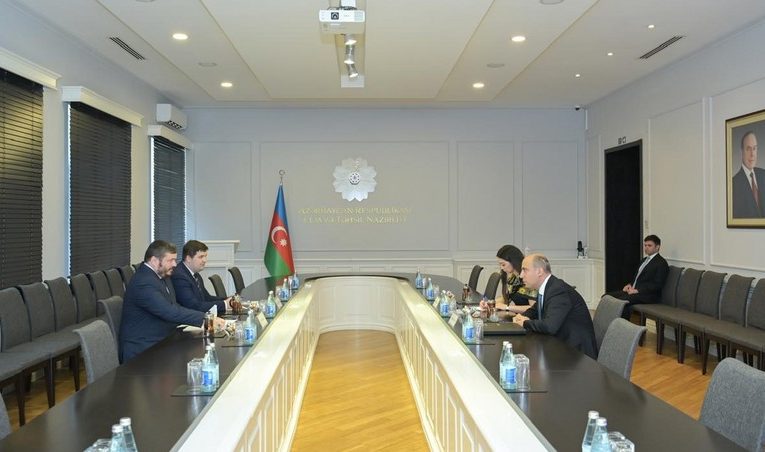 Emin Əmrullayev Ukraynanın Azərbaycandakı səfiri ilə görüşüb