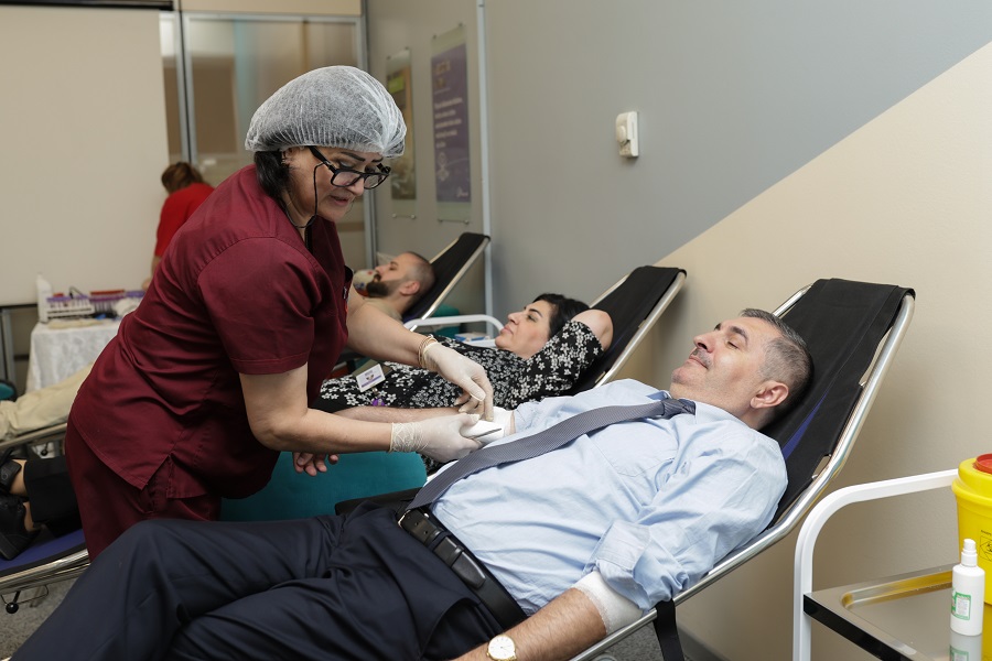 Aktual
                                                
                                                    24 Sentyabr 2025, 12:30                                                
                                            
                                            
                                                
Azercell qanvermə aksiyası keçirib – FOTOLAR