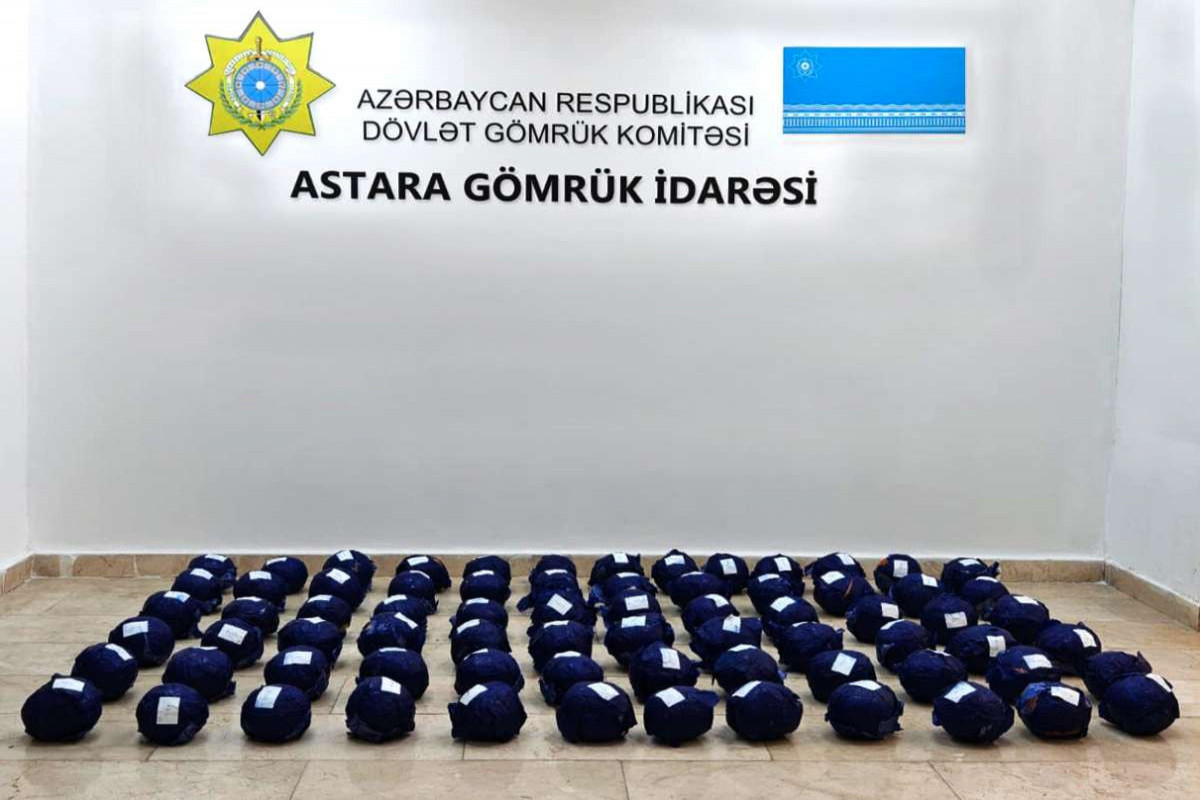 İrandan gətirilən 29 kq marixuana ifşa edildi – VİDEO