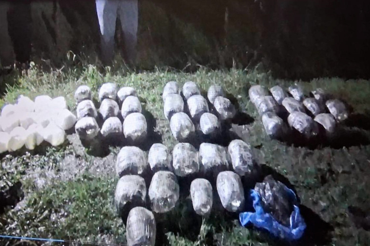 Astarada 55 kq narkotik aşkarlandı – VİDEO