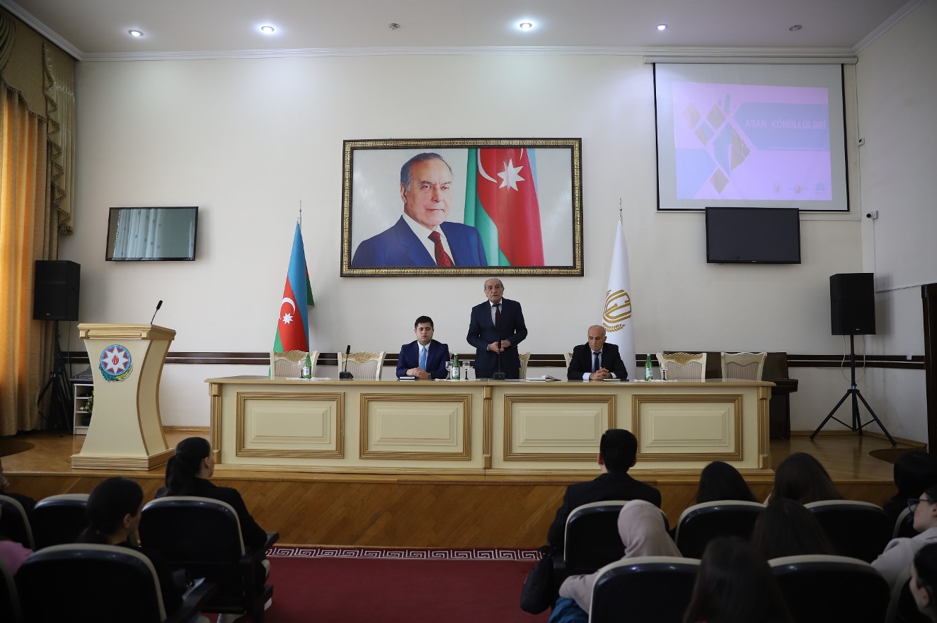 Aktual
                                                
                                                    10 Oktyabr 2025, 15:38                                                
                                            
                                            
                                                
GDU tələbələri könüllülük fəaliyyəti haqqında maarifləndirildi