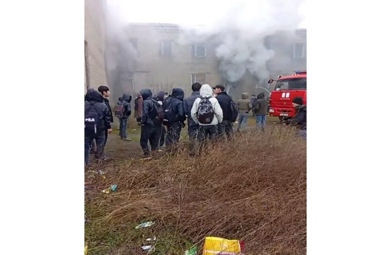 Masallıda məktəbdə yanğın – Şagirdlər təxliyə olundu