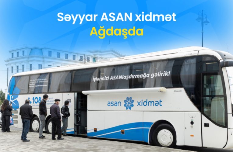 Aktual
                                                
                                                    5 Fevral 2026, 10:40                                                
                                            
                                            
                                                
Səyyar ASAN xidmət Ağdaşda
