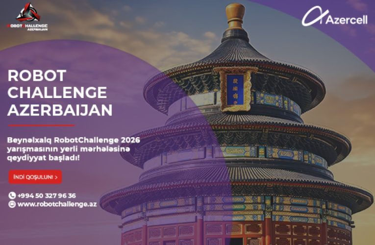 Aktual
                                                
                                                    13 Fevral 2026, 14:20                                                
                                            
                                            
                                                
"Azercell"in dəstəyi ilə “RobotChallenge 2026”ya hazırlıq işləri davam edir
