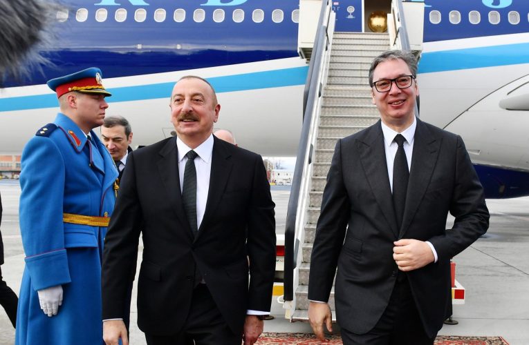 İlham Əliyev Serbiyada rəsmi səfərdədir