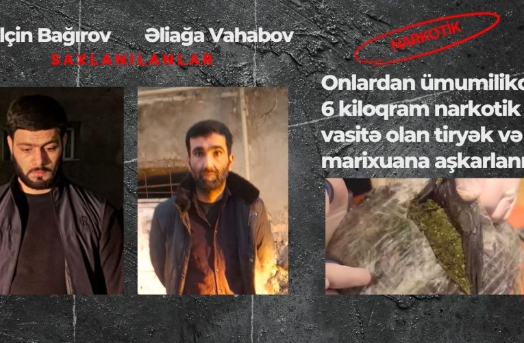 Sosial şəbəkələrdə narkotik satan şəxslər saxlanıldı – VİDEO