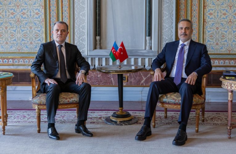 Ceyhun Bayramov Fidanla görüşdü – FOTO