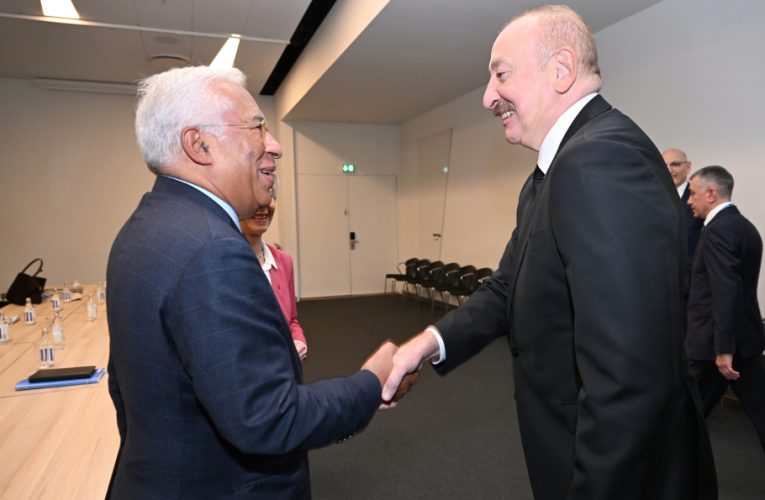 İlham Əliyev Koştanı qəbul etdi