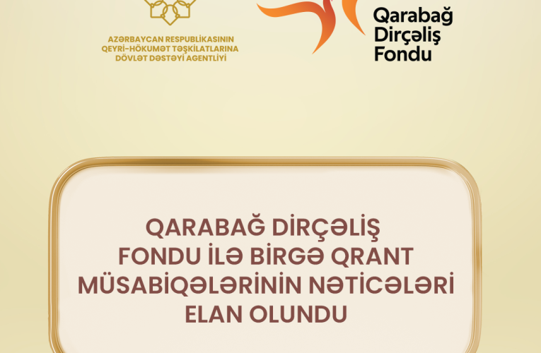 QHT Agentliyi Fondla birgə müsabiqənin qaliblərini elan edib – SİYAHI