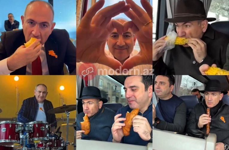 Paşinyanın “dəcəllikləri” – VİDEO
