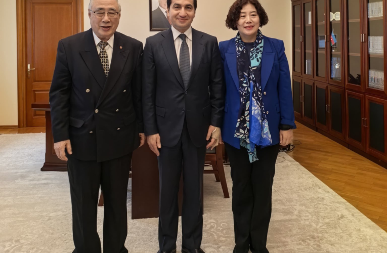 Azərbaycan-Çin strateji əməkdaşlığı müzakirə olundu