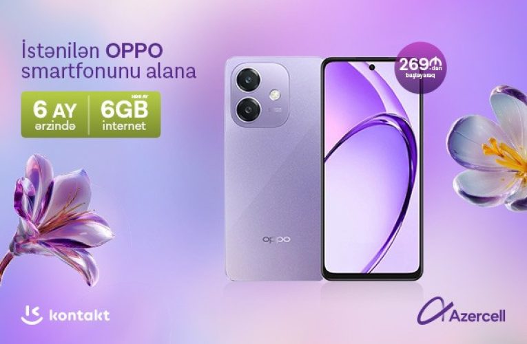 Aktual
                                                
                                                    Bu gün, 13:16                                                
                                            
                                            
                                                
Azercell-dən xüsusi “OPPO” kampaniyası
