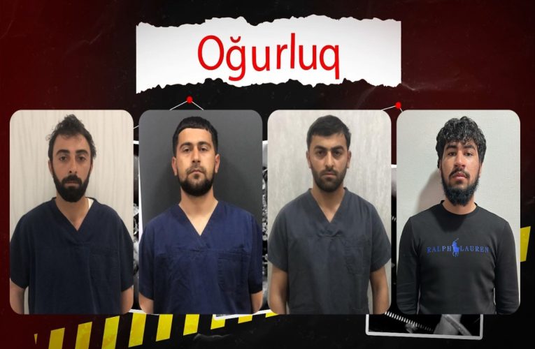 Mağazadan 100 min manat dəyərində qızıl oğurlandı – 4 nəfər tutuldu