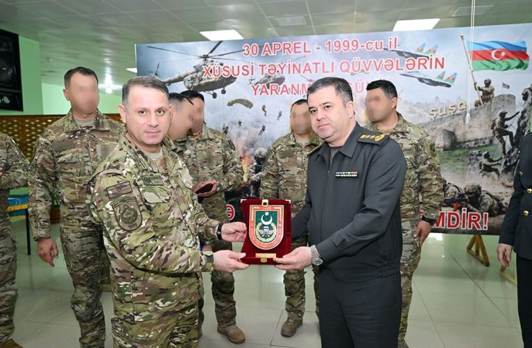 Xüsusi Təyinatlı Qüvvələrin hərbçiləri təltif olundular – FOTO