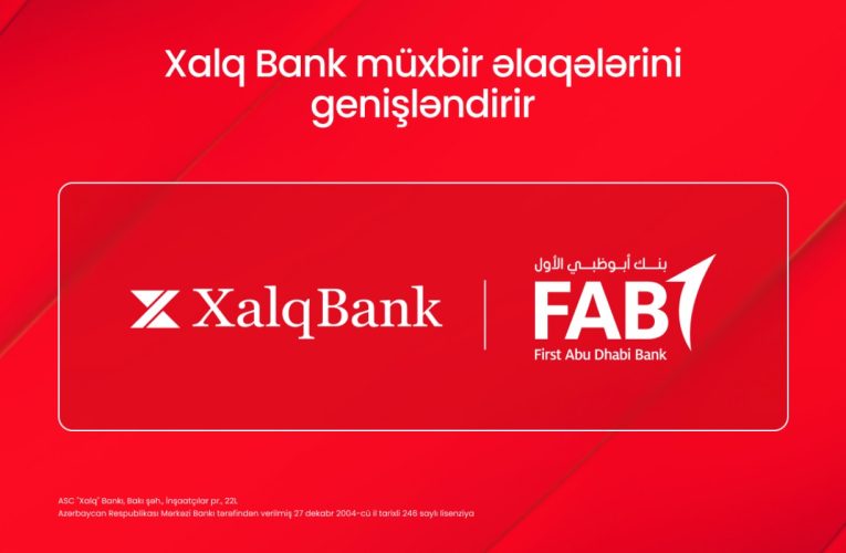 Aktual
                                                
                                                    Bu gün, 15:50                                                
                                            
                                            
                                                
"Xalq Bank" "First Abu Dhabi" Bankda müxbir hesab açdı