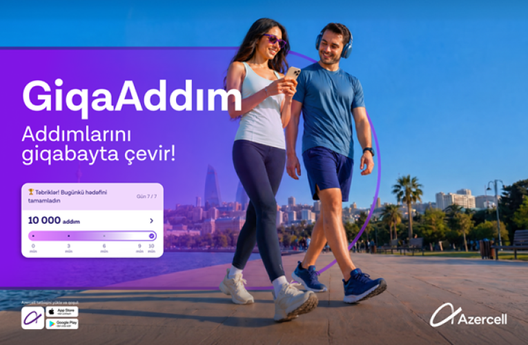 Aktual
                                                
                                                    Bu gün, 12:02                                                
                                            
                                            
                                                
Azercell “GiqaAddım” ilə addımları internetə çevirir!