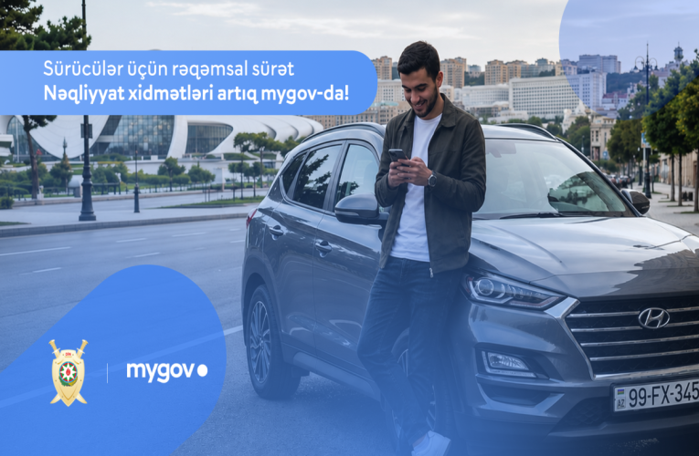 Sürücülərə şad xəbər: bu xidmətlərdə “mygov”a köçürüldü