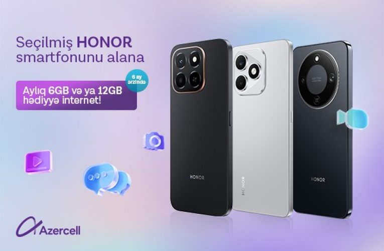 Aktual
                                                
                                                    Bu gün, 11:38                                                
                                            
                                            
                                                
Azercell-dən HONOR smartfonlarına xüsusi kampaniya