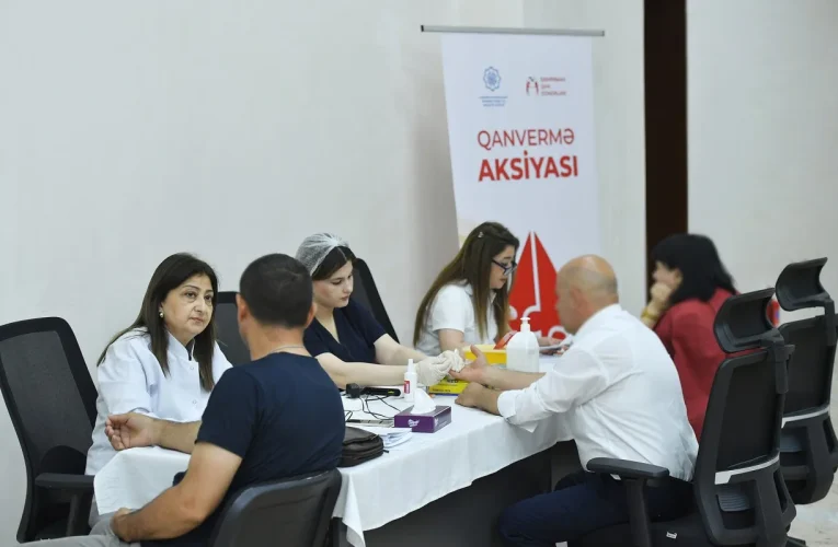 Aktual
                                                
                                                    25 May 2026, 16:50                                                
                                            
                                            
                                                
RİNN-də könüllü qanvermə aksiyası keçirilib – FOTOLAR