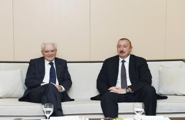İtaliya Prezidenti İlham Əliyevi təbrik etdi