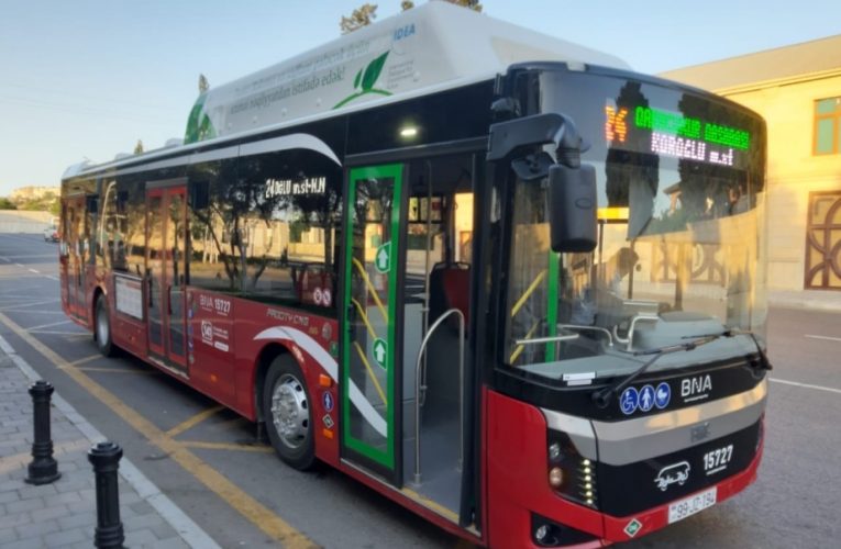 Daha iki marşrut xəttinə müasir avtobuslar verildi