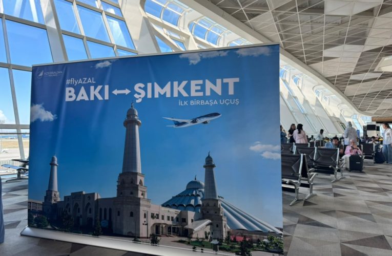 Bakı–Şımkent reysi başladı