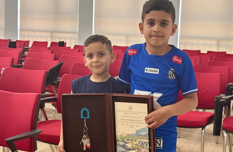 Şükürbəylidə 45 ailəyə evlərinin açarları təqdim olundu – FOTO