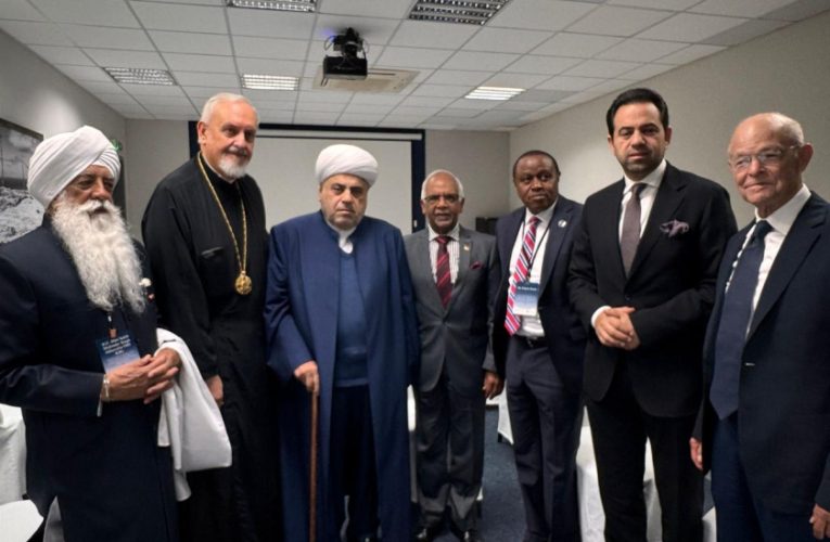 Allahşükür Paşazadə Mavriki Prezidenti ilə görüşüb – FOTO