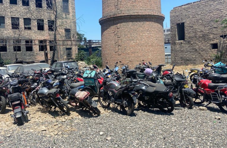 Bakıda 79 motosiklet və moped saxlanıldı