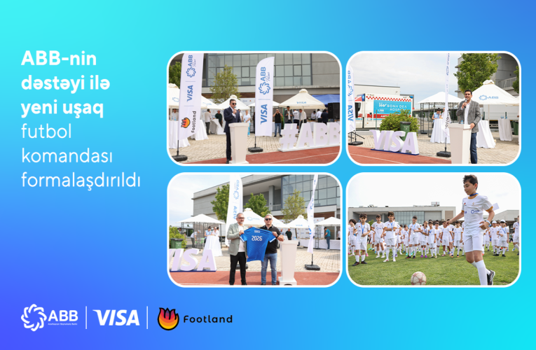 Aktual
                                                
                                                    Bu gün, 15:44                                                
                                            
                                            
                                                
ABB-nin dəstəyi ilə yeni uşaq futbol komandası formalaşdırılıb