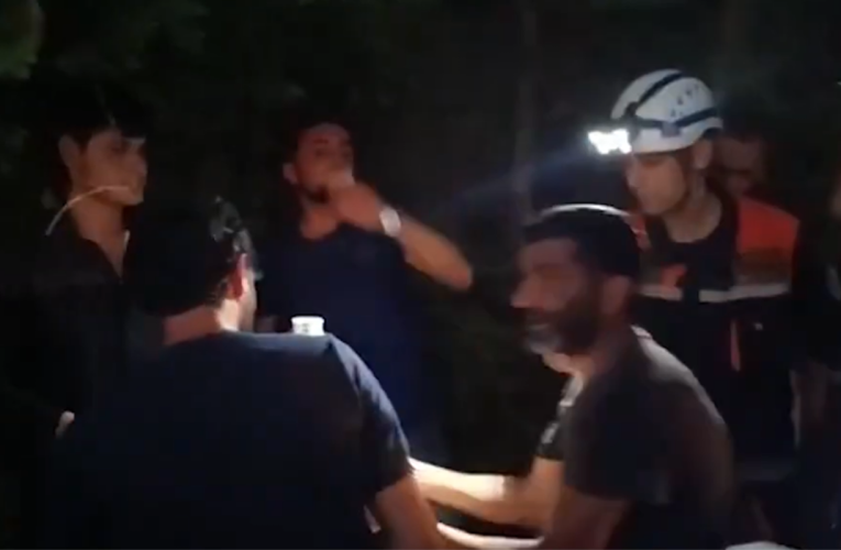 Lənkəranda meşədə itkin düşən 8 nəfər tapıldı – VİDEO