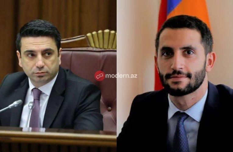 Ermənistan parlamentinin sabiq sədri varisini təbrik etdi
