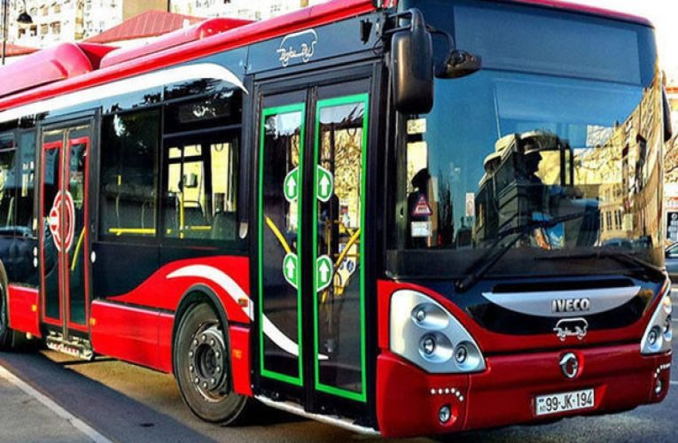 Bakıda 7 avtobusun hərəkət sxemi dəyişdirilir