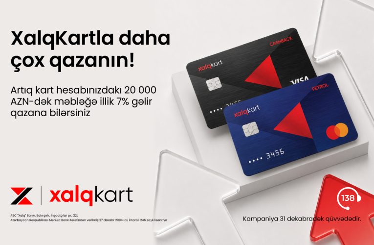 Aktual
                                                
                                                    Bu gün, 15:41                                                
                                            
                                            
                                                
XalqKartda faiz hesablanan qalıq məbləği artırıldı