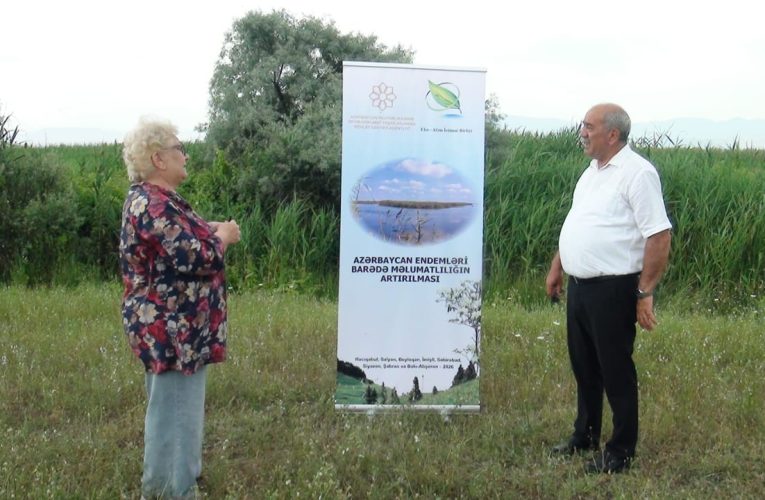 QHT tərəfindən Şabran və Ağcabədi rayonlarındakı göllərdə hidroloji vəziyyətin araşdırılması davam etdirilir